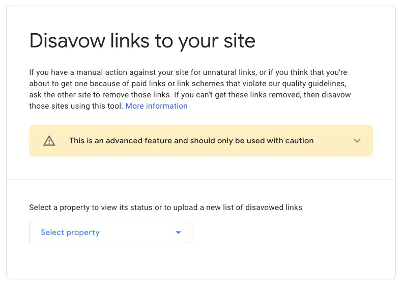disavow-link-page
