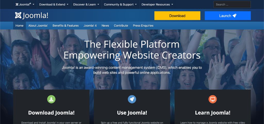 Joomla Homepage