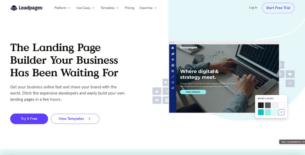 Leadpages Landing Page
