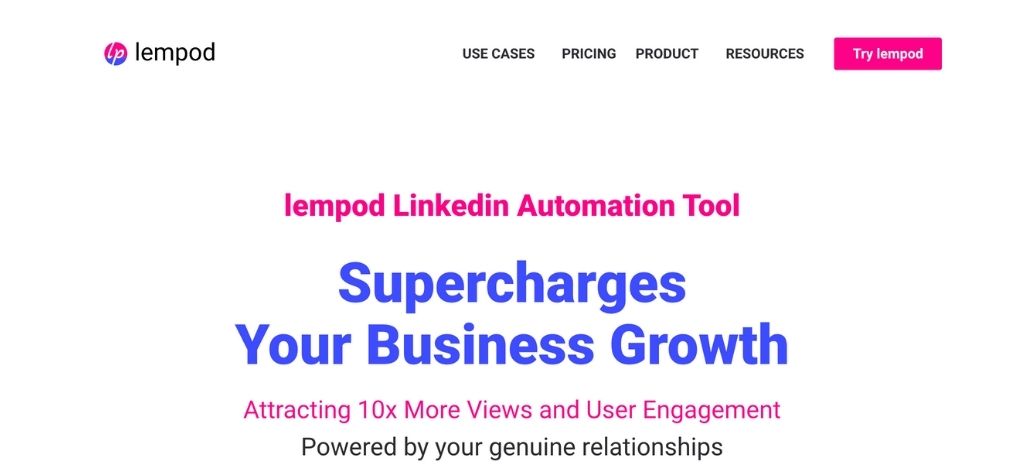 Lempod Homepage
