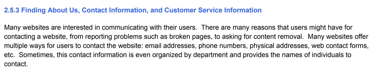 Creating A Contact Page