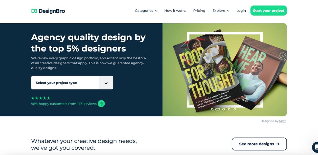 DesignBro Homepage