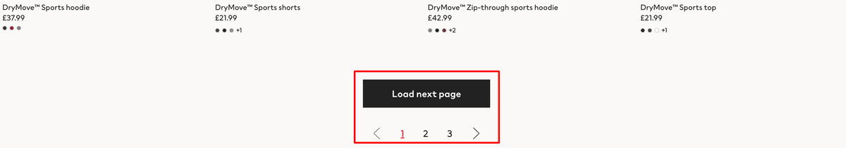 Pagination
