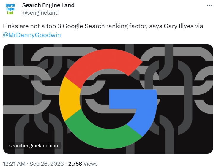 google search ranking factor gary illyes