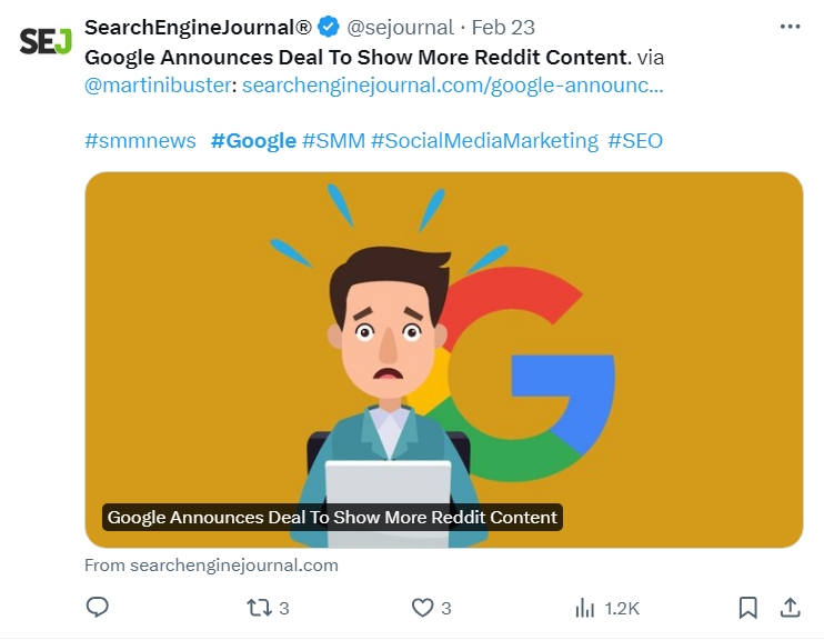 google show more reddit content